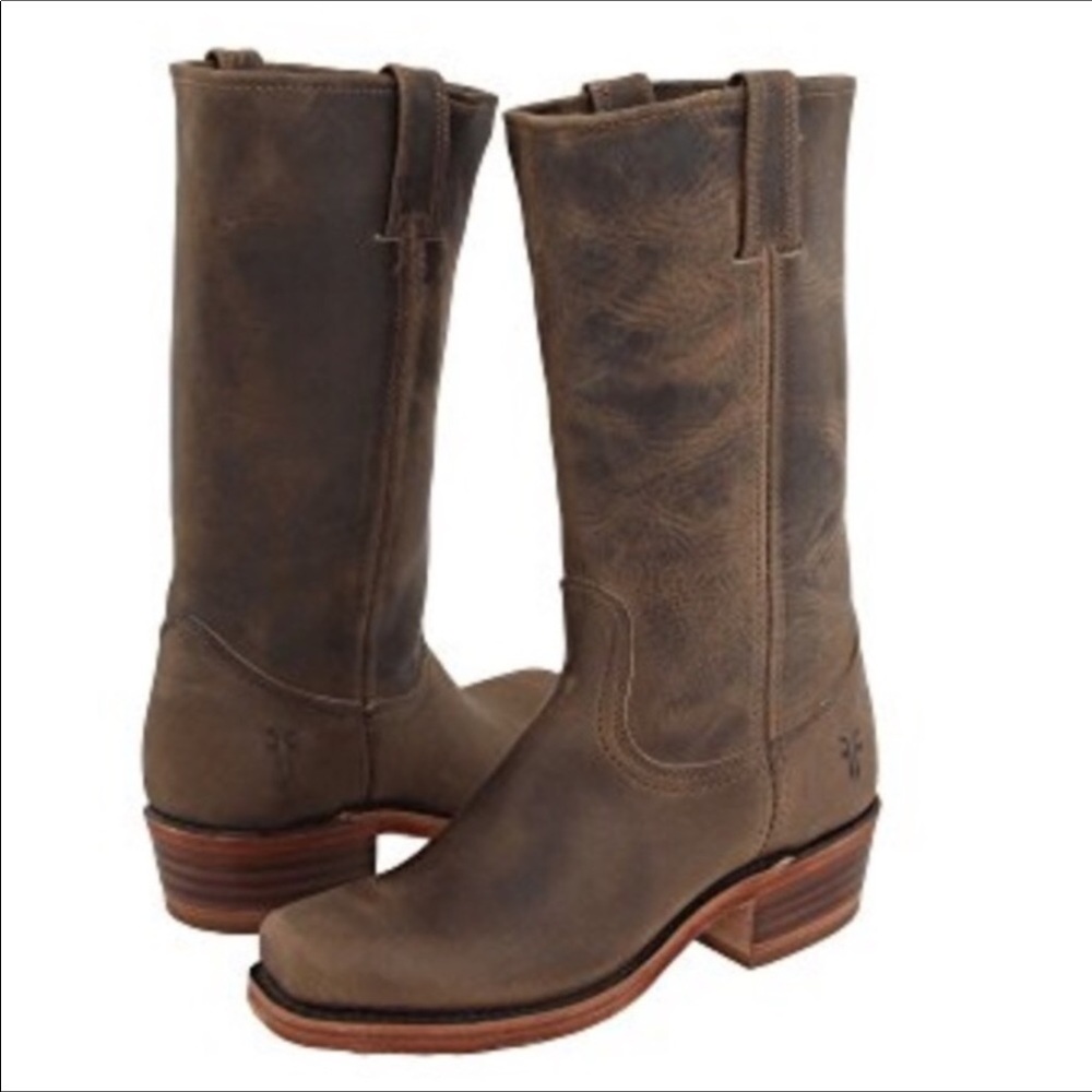 Frye Cavalry Boots Brown Sz 8